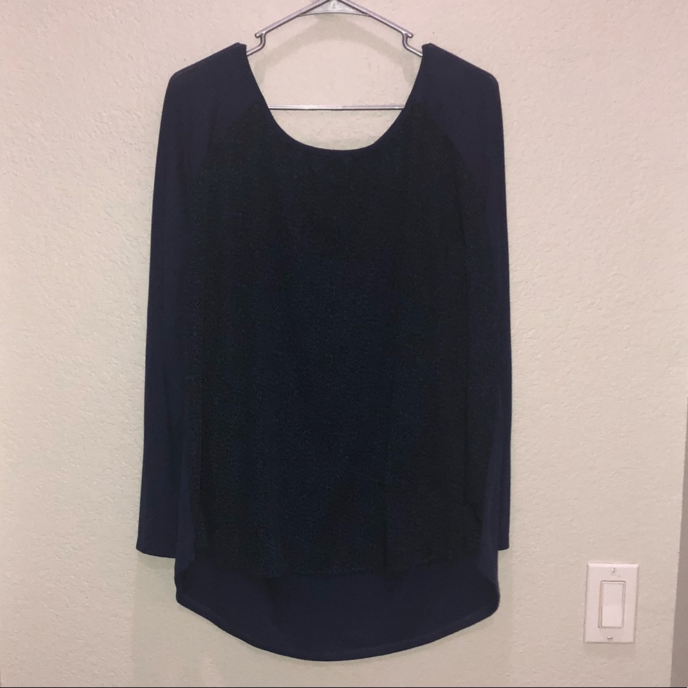 Beautiful blue leopard print shirt